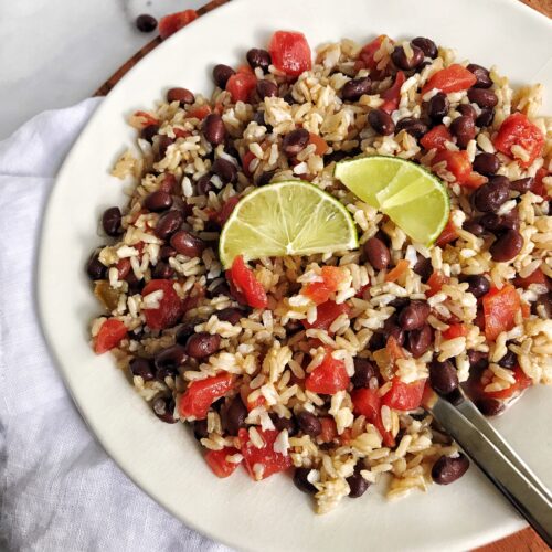 Easy Mexican Beans and Rice