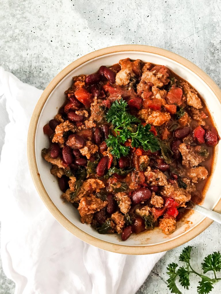 Healthy Turkey Chili 