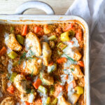 buffalo chicken casserole baked
