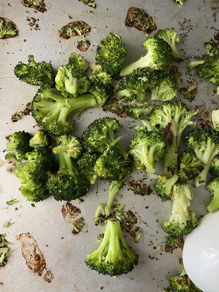 broccoli roasted from frozen