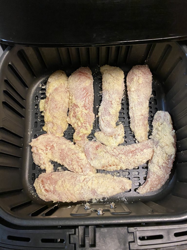 parmesan crusted chicken in the air fryer