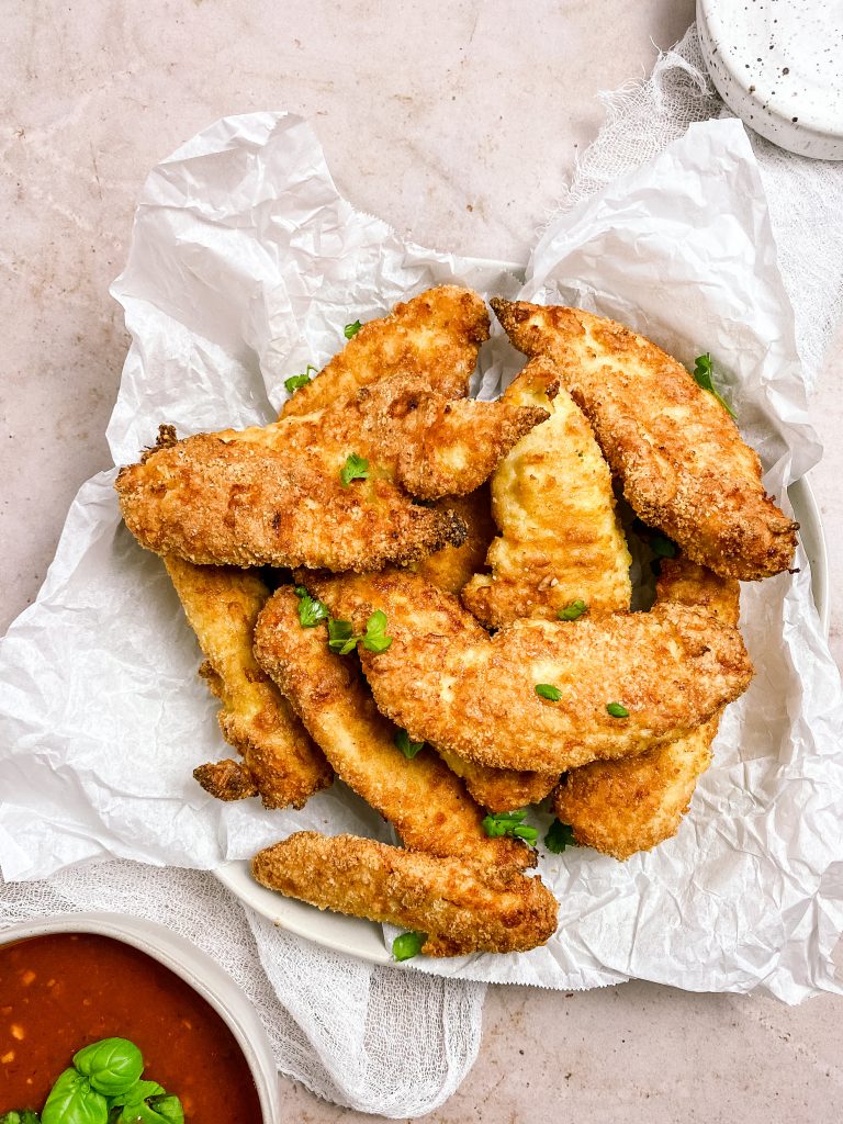 crispy air fryer chicken tenders 