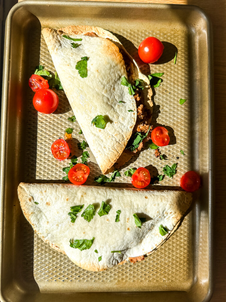 tacos after baking