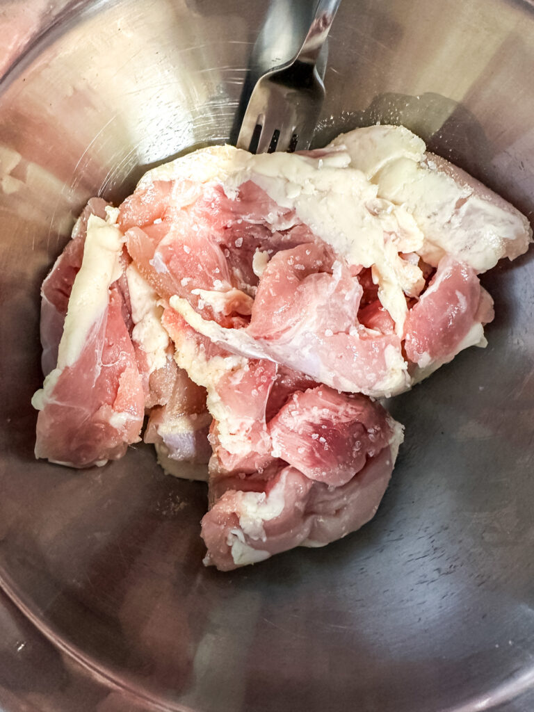 marinating buffalo chicken thighs