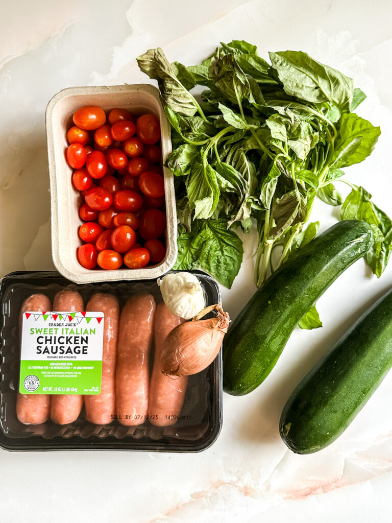Ingredients for a simple, healthy, and delicious summer meal.