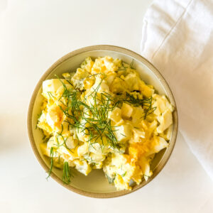 egg salad with pickles