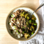beef bulgogi with broccoli